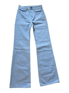Chloe high rise blue flared Jeans